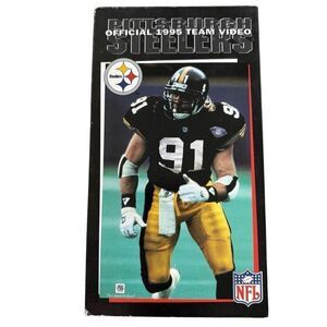 Pittsburgh Steelers Official 1995 Team Video VHS Tape *Rare*